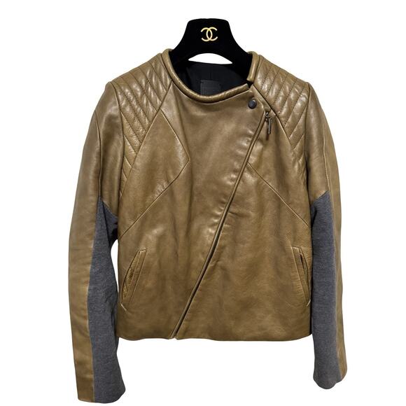 FRANCIS LEON STUDIOS Leather Jacket Size XS MADE IN AUSTRALIA - Picture 4 of 16